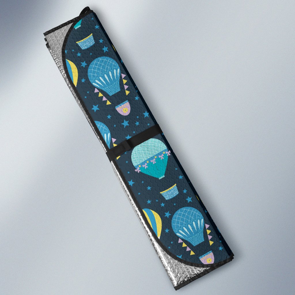 Ballon Pattern Print Design 06 Car Sun Shade-JORJUNE.COM