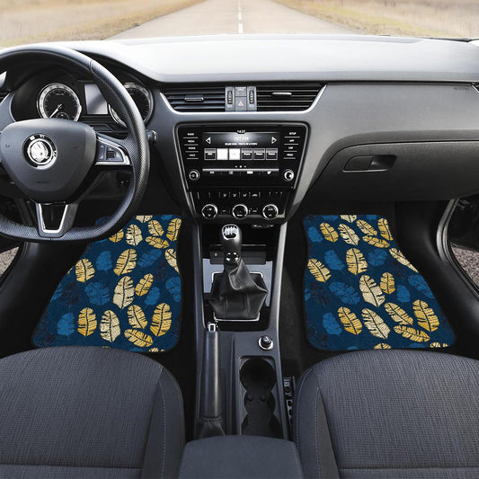 Banana Leaf Pattern Print Design BL09 Car Floor Mats-JorJune