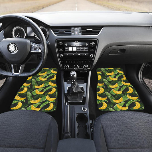 Banana Pattern Print Design BA01 Car Floor Mats-JorJune