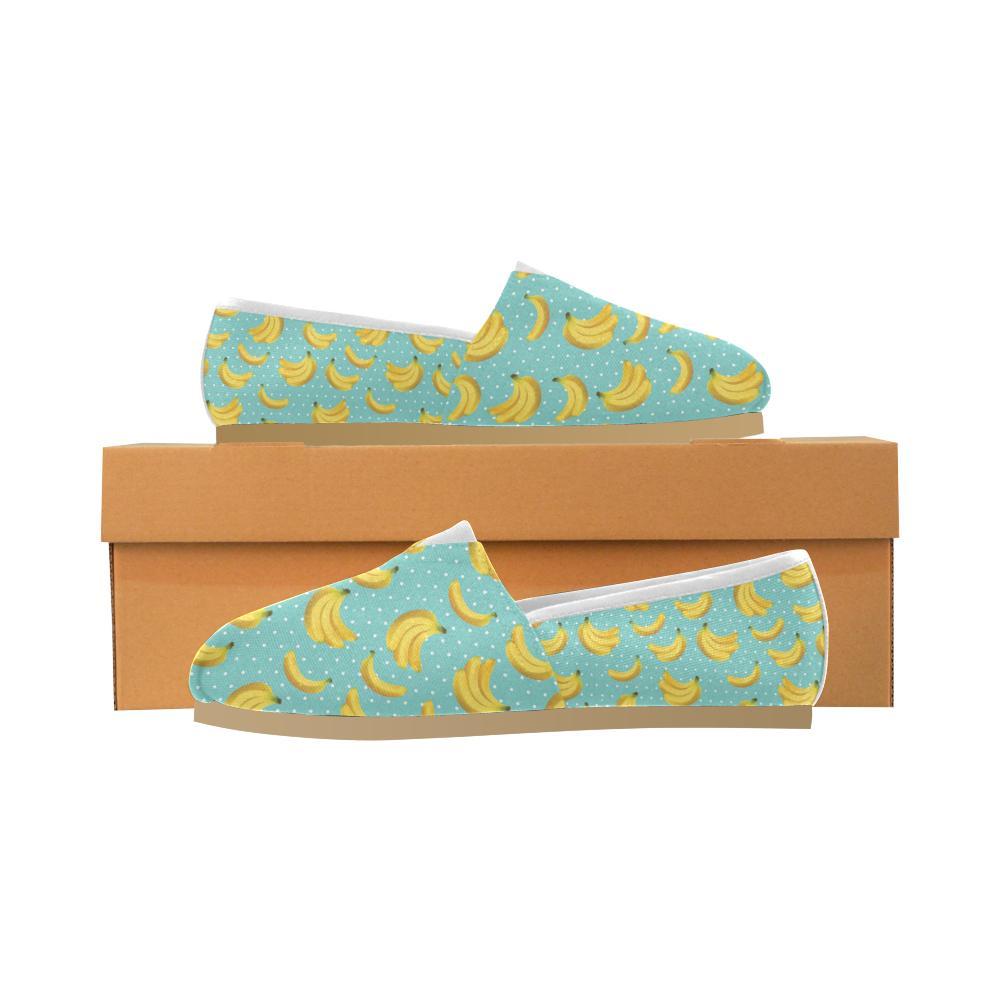 Banana Pattern Print Design BA02 Women Casual Shoes-JorJune.com