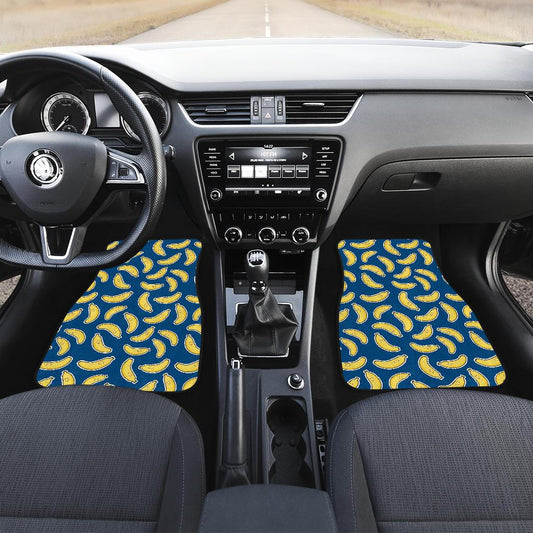 Banana Pattern Print Design BA03 Car Floor Mats-JorJune