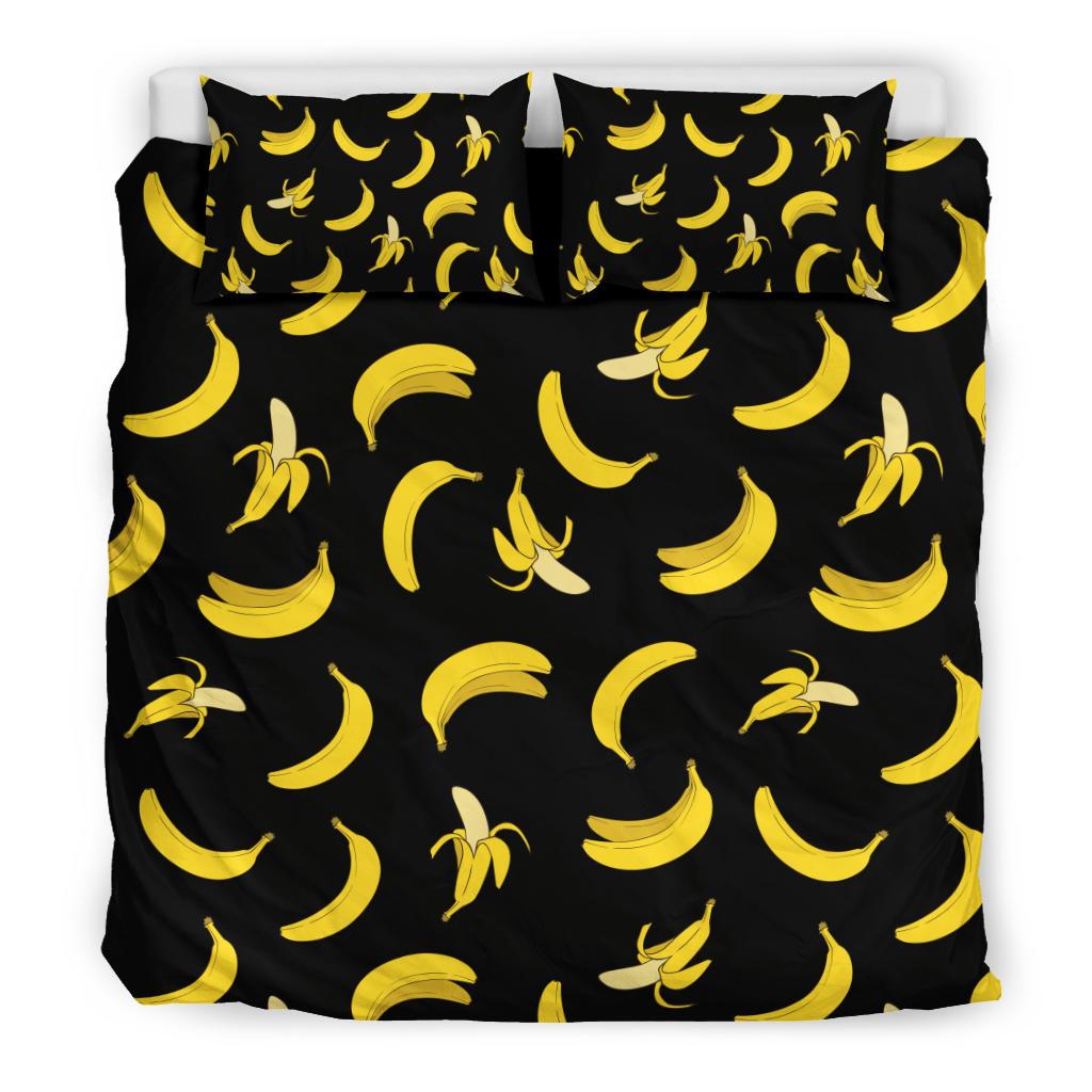 Banana Pattern Print Design BA05 Duvet Cover Bedding Set-JORJUNE.COM