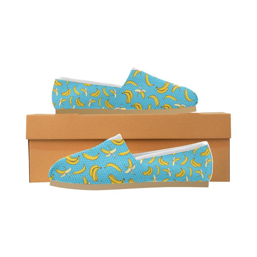 Banana Pattern Print Design BA08 Women Casual Shoes-JorJune.com