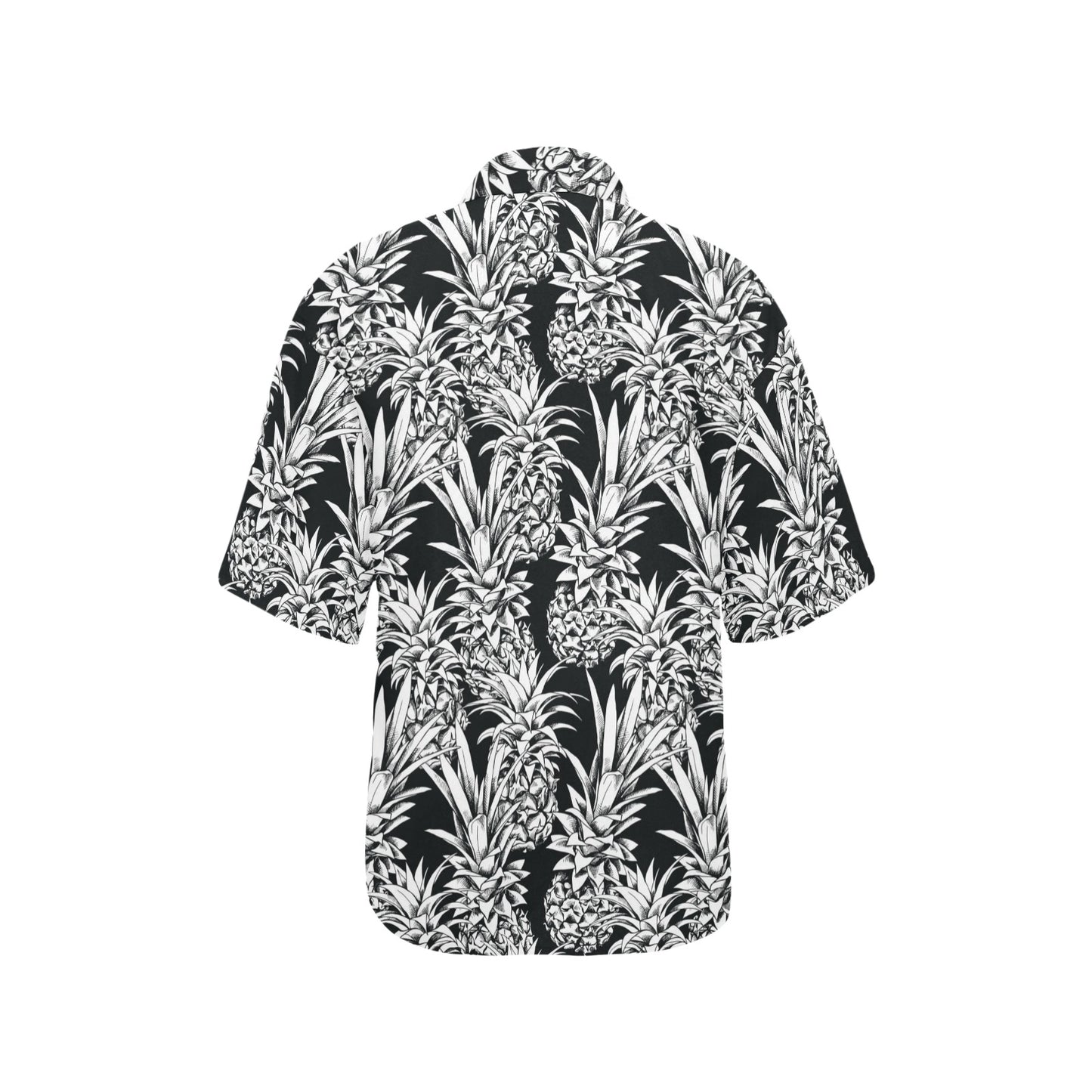 Pineapple Pattern Print Design PP08 Women's Hawaiian Shirt