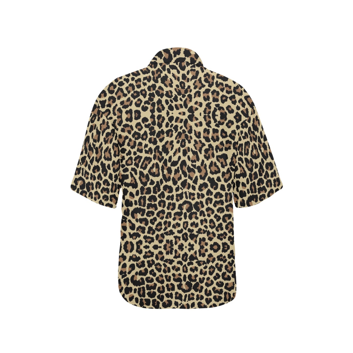 Cheetah Pattern Print Design 02 Women's Hawaiian Shirt