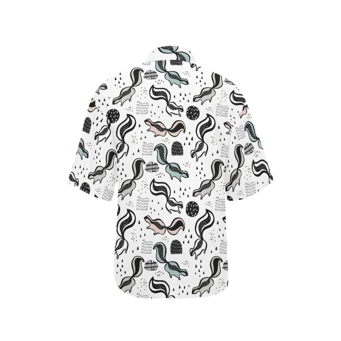 Skunk Print Design LKS303 Women's Hawaiian Shirt