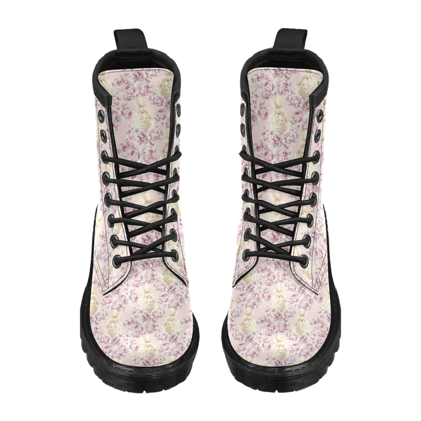Rabbit Print Design LKS403 Women's Boots