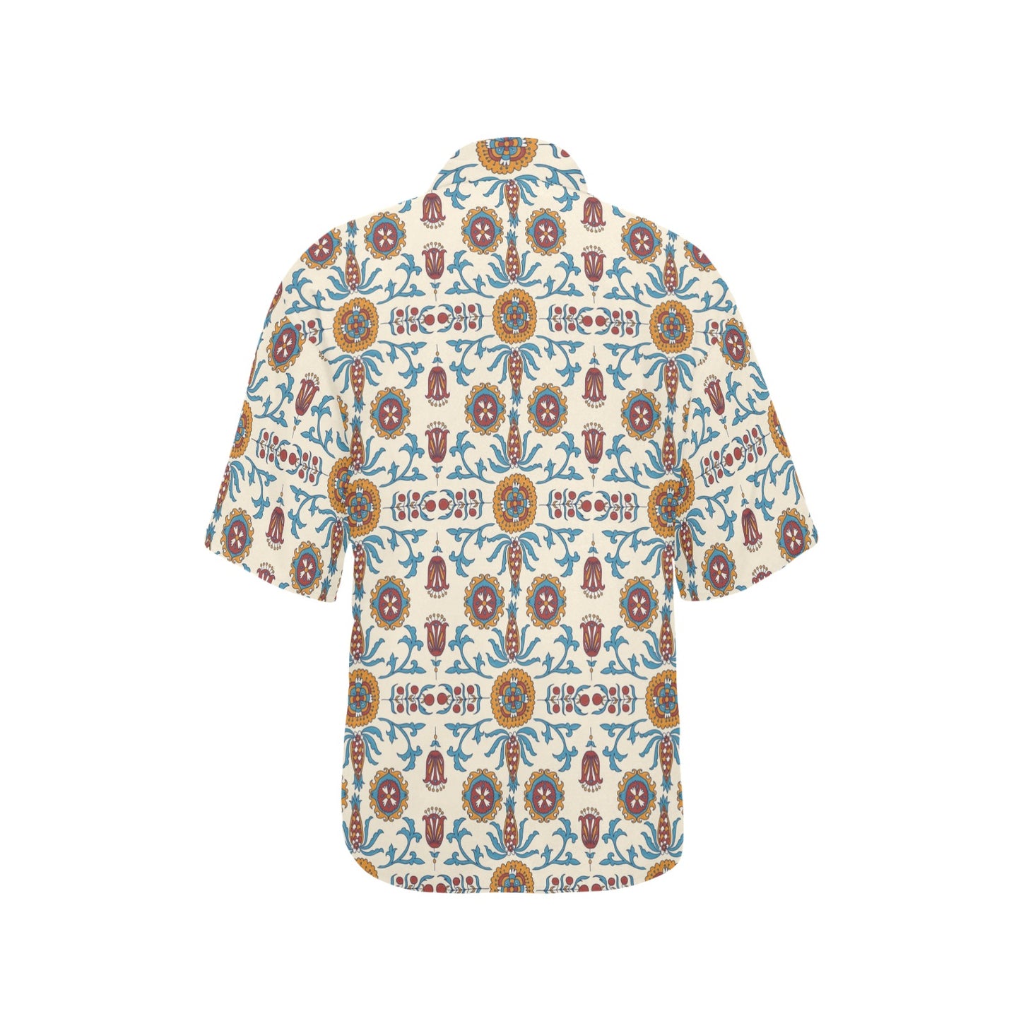 Suzani Print Design LKS301 Women's Hawaiian Shirt