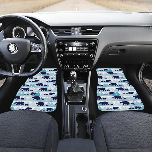 Bear Pattern Print Design BE01 Car Floor Mats-JorJune