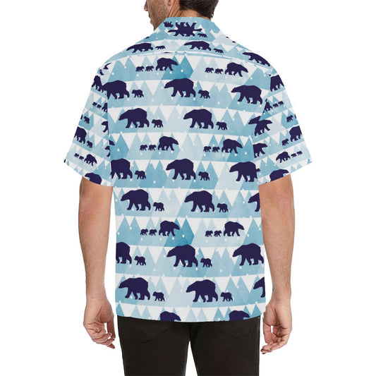 Bear Pattern Print Design BE01 Men Hawaiian Shirt-JorJune