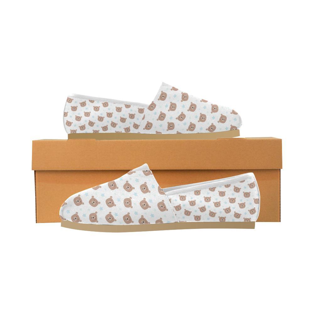 Bear Pattern Print Design BE02 Women Casual Shoes-JorJune.com
