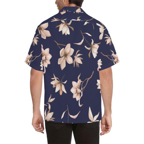 Beautiful Floral Pattern Men Hawaiian Shirt