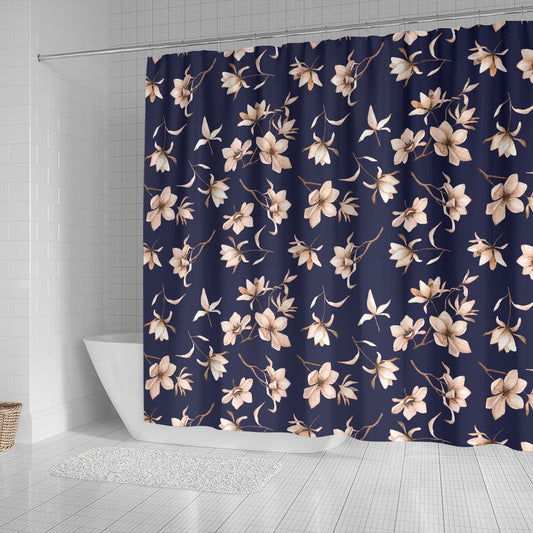 Beautiful Floral Pattern Shower Curtain