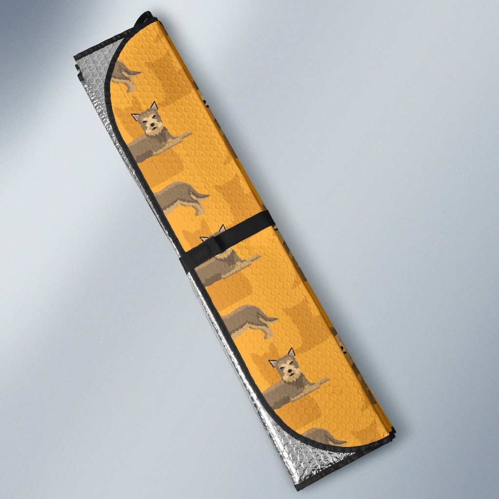 Berger Picard Pattern Print Design 01 Car Sun Shade-JORJUNE.COM