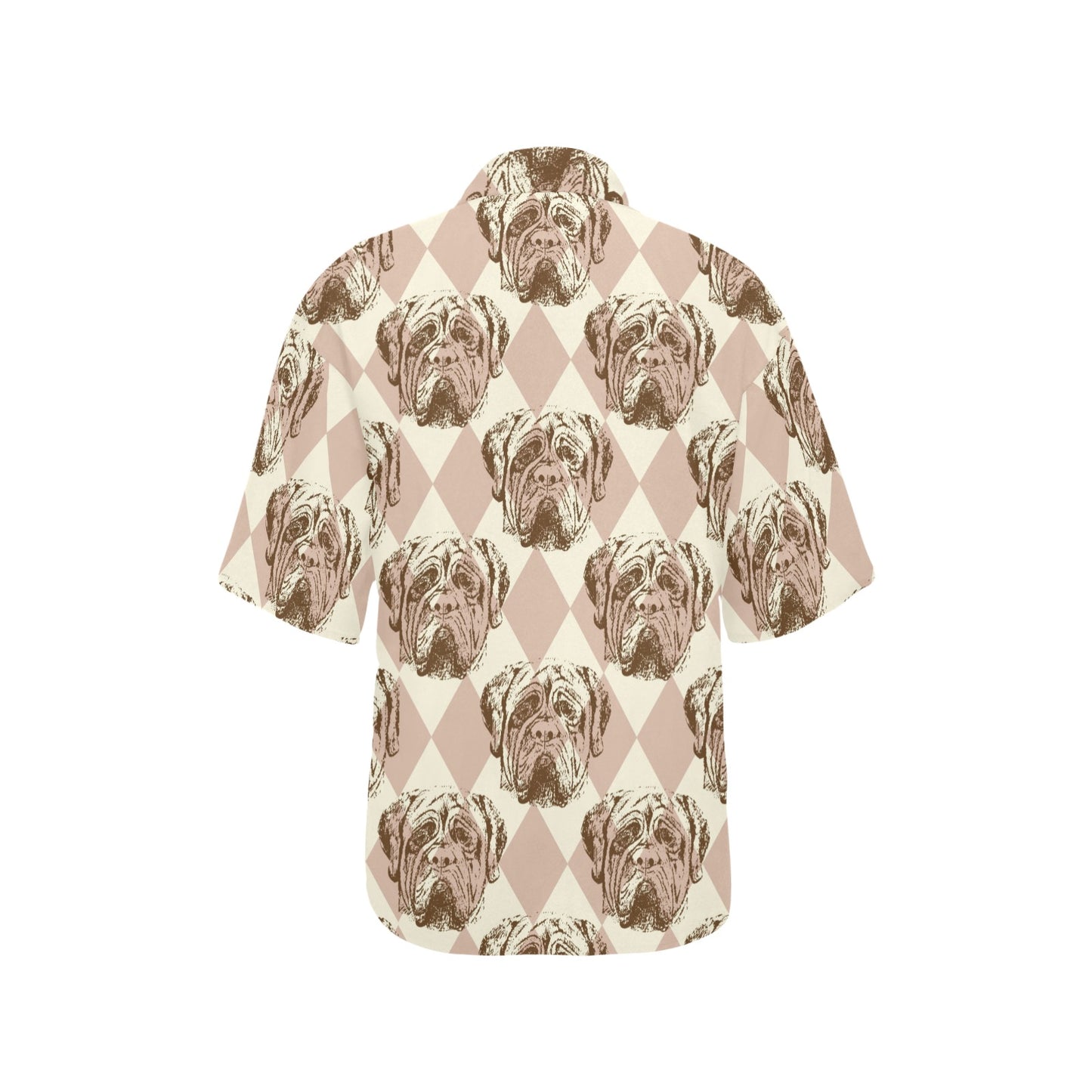 Mastiffs Pattern Print Design 01 Women's Hawaiian Shirt