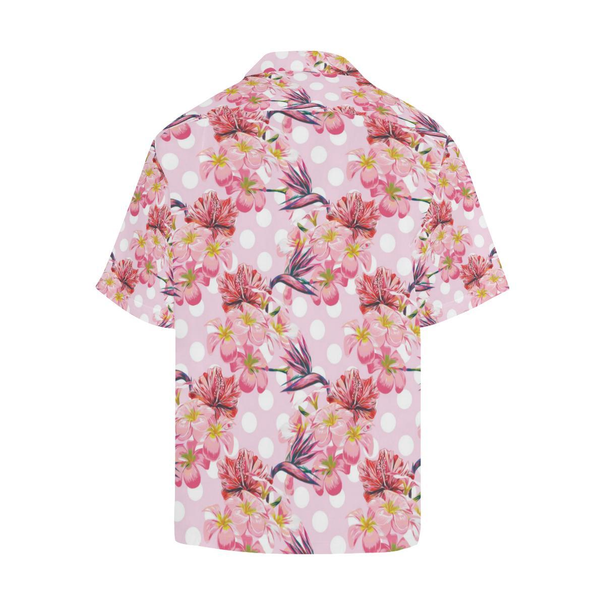 Bird Of Paradise Pattern Print Design BOP011 Men Hawaiian Shirt-JorJune