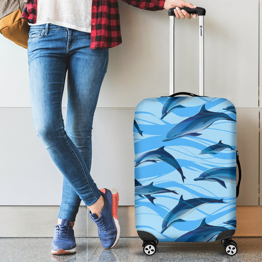 Blue Dolphin Luggage Cover Protector
