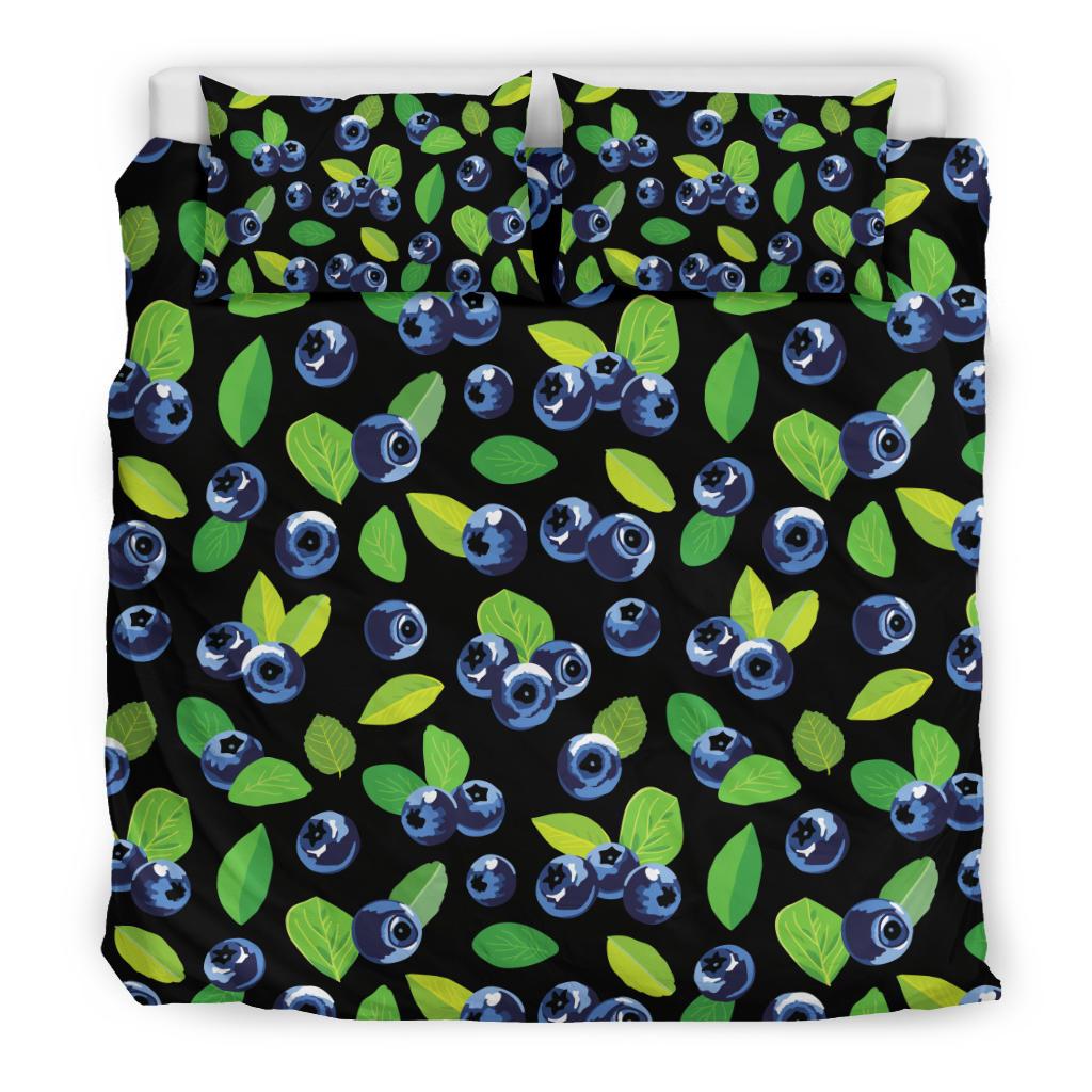 Blueberry Pattern Print Design BB03 Duvet Cover Bedding Set-JORJUNE.COM