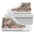 Butterfly Camouflage Women High Top Shoes