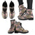 Butterfly Camouflage Women Leather Boots