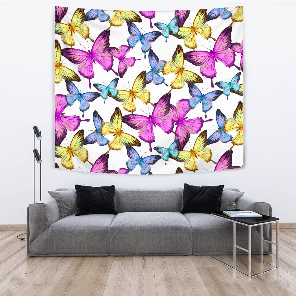Butterfly Colorful Wall Tapestry