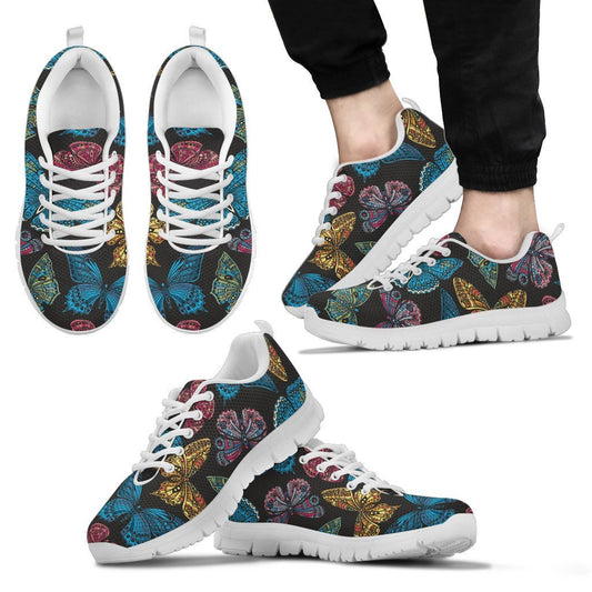 Butterfly Mandala Style Men Sneakers
