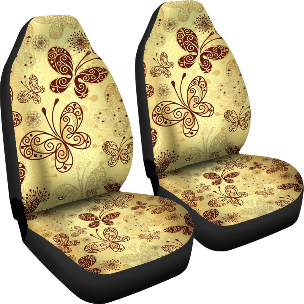 Butterfly Mandala Universal Fit Car Seat Covers