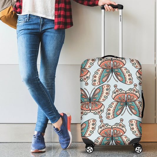 Butterfly Pattern Luggage Cover Protector