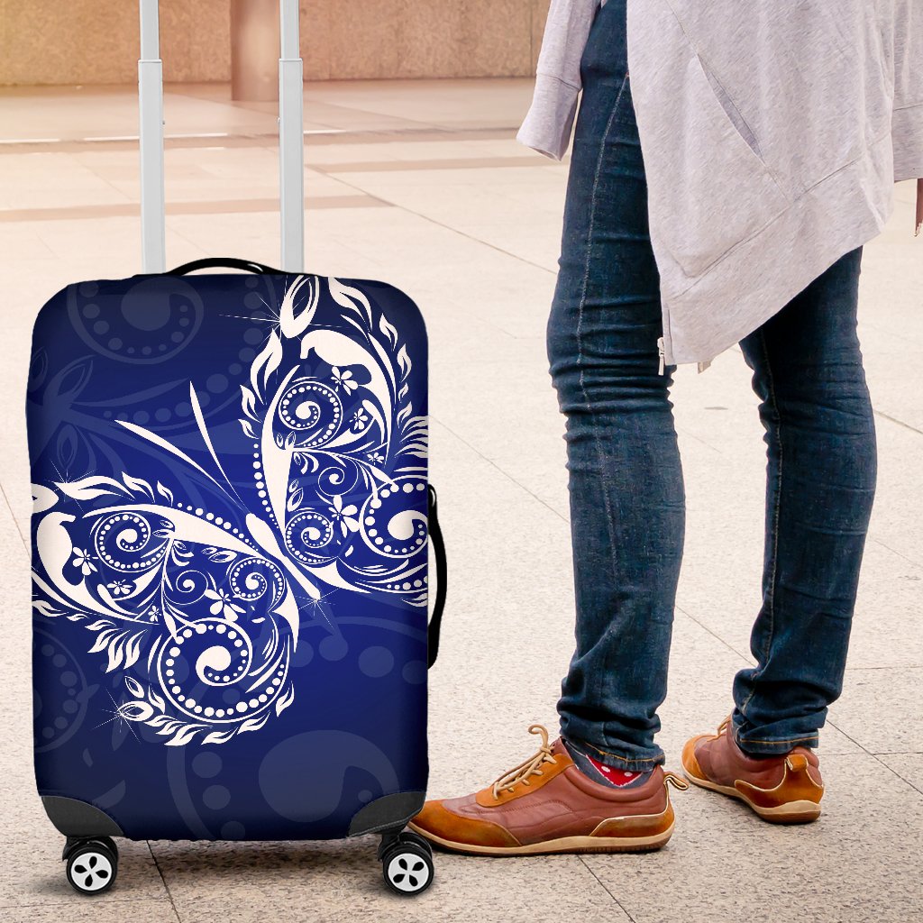 Butterfly Tribal Luggage Cover Protector