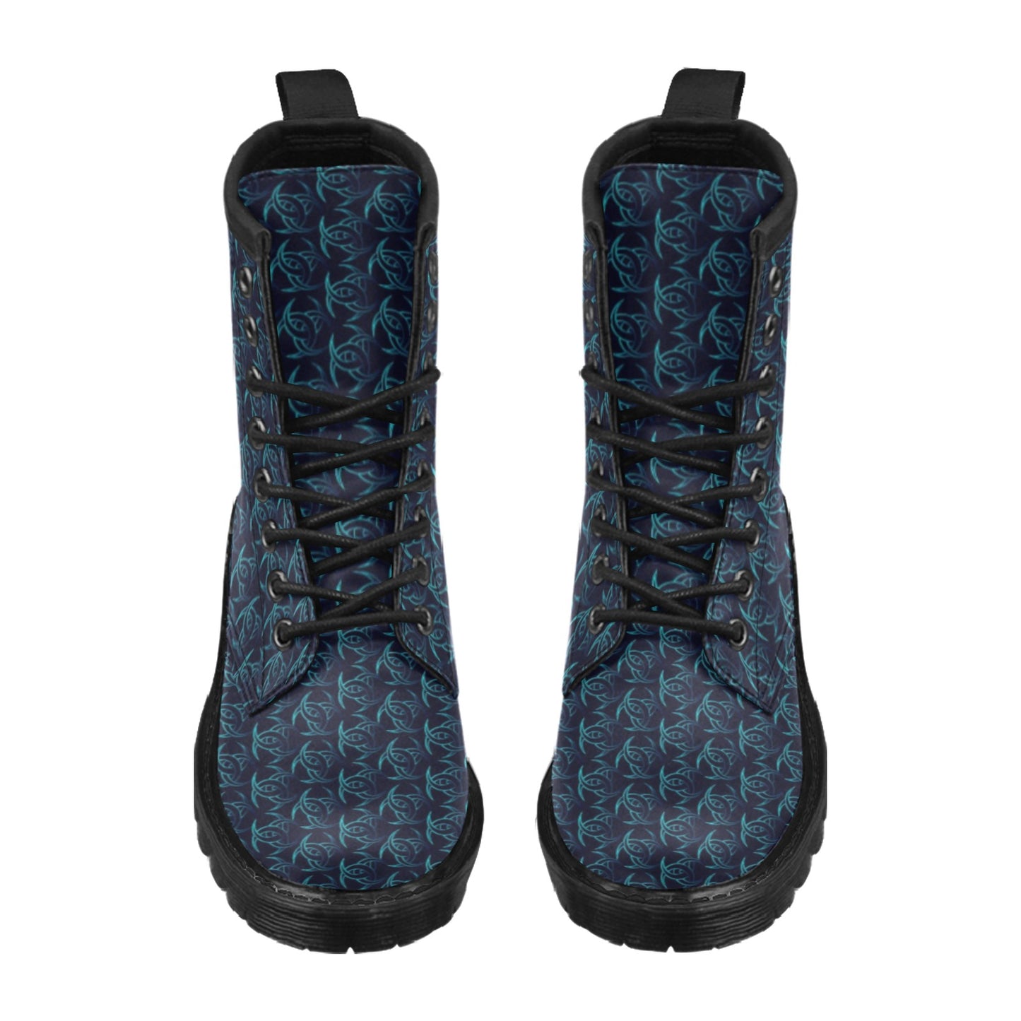 Vikings Print Design LKS302 Women's Boots