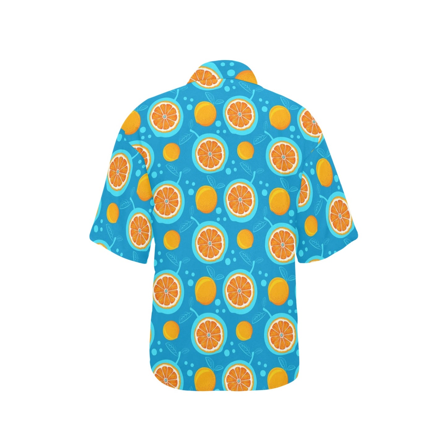 Grapefruit Pattern Print Design GF03 Women's Hawaiian Shirt