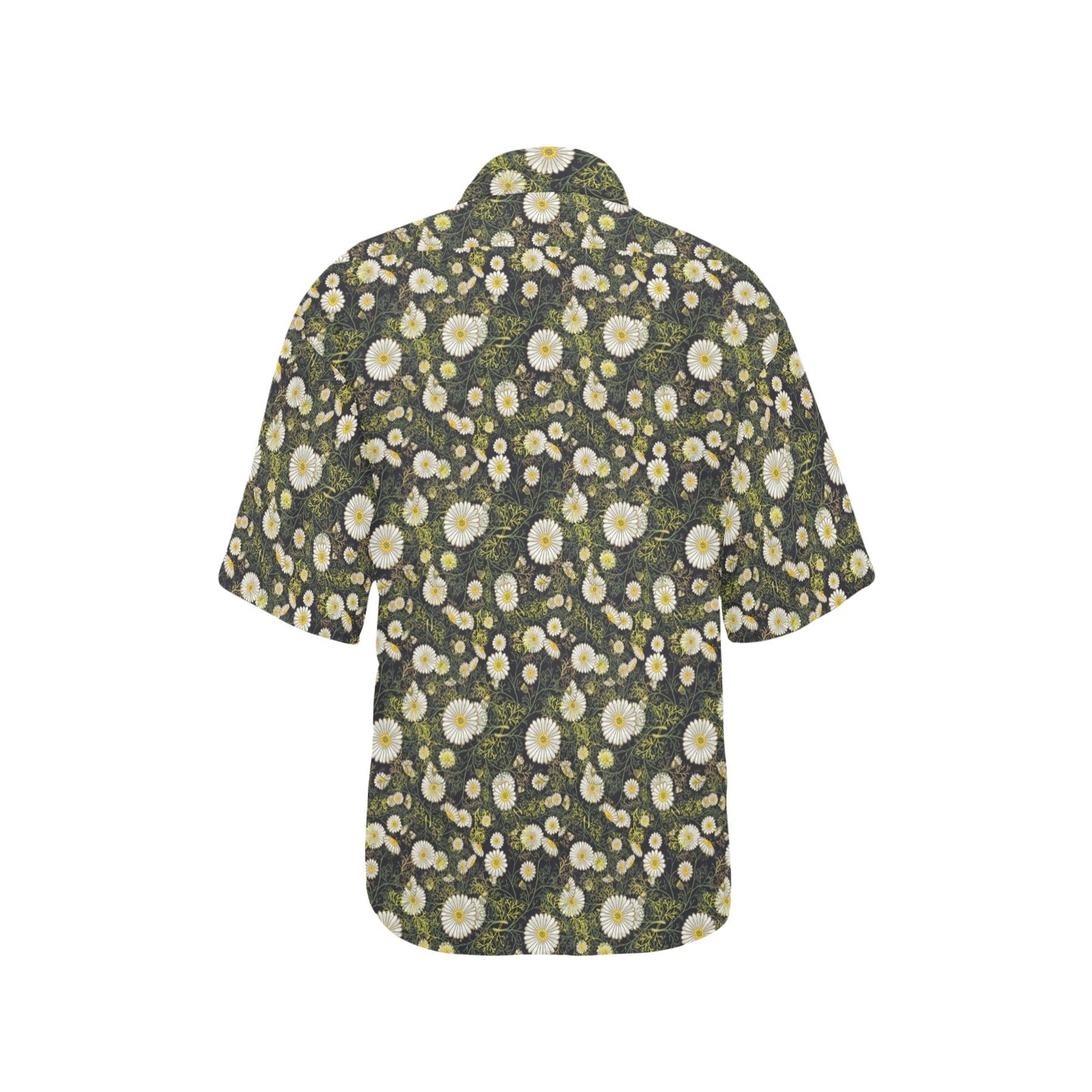 Daisy Pattern Print Design 03 Women's Hawaiian Shirt