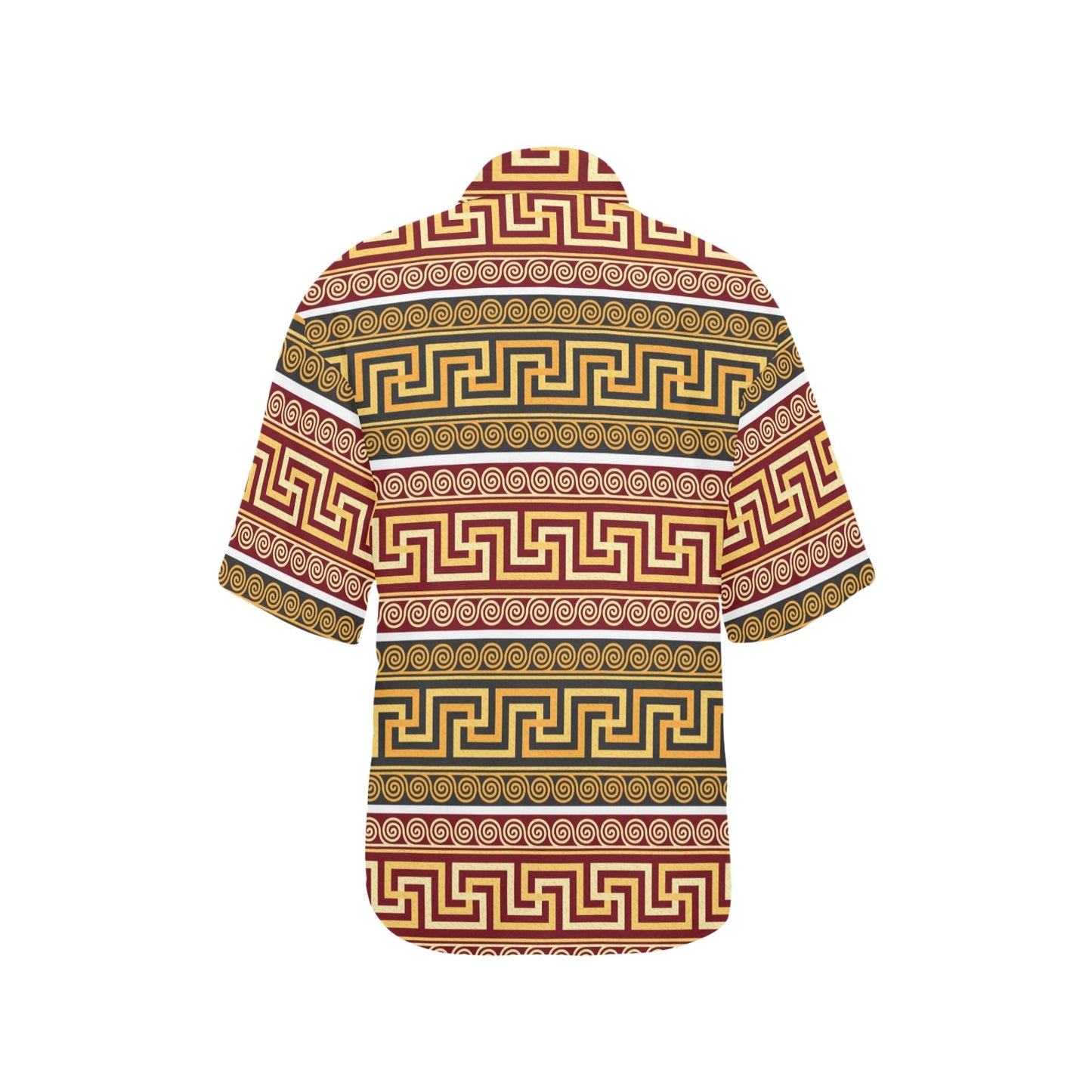 Ancient Greek Pattern Print Design LKS302 Women's Hawaiian Shirt