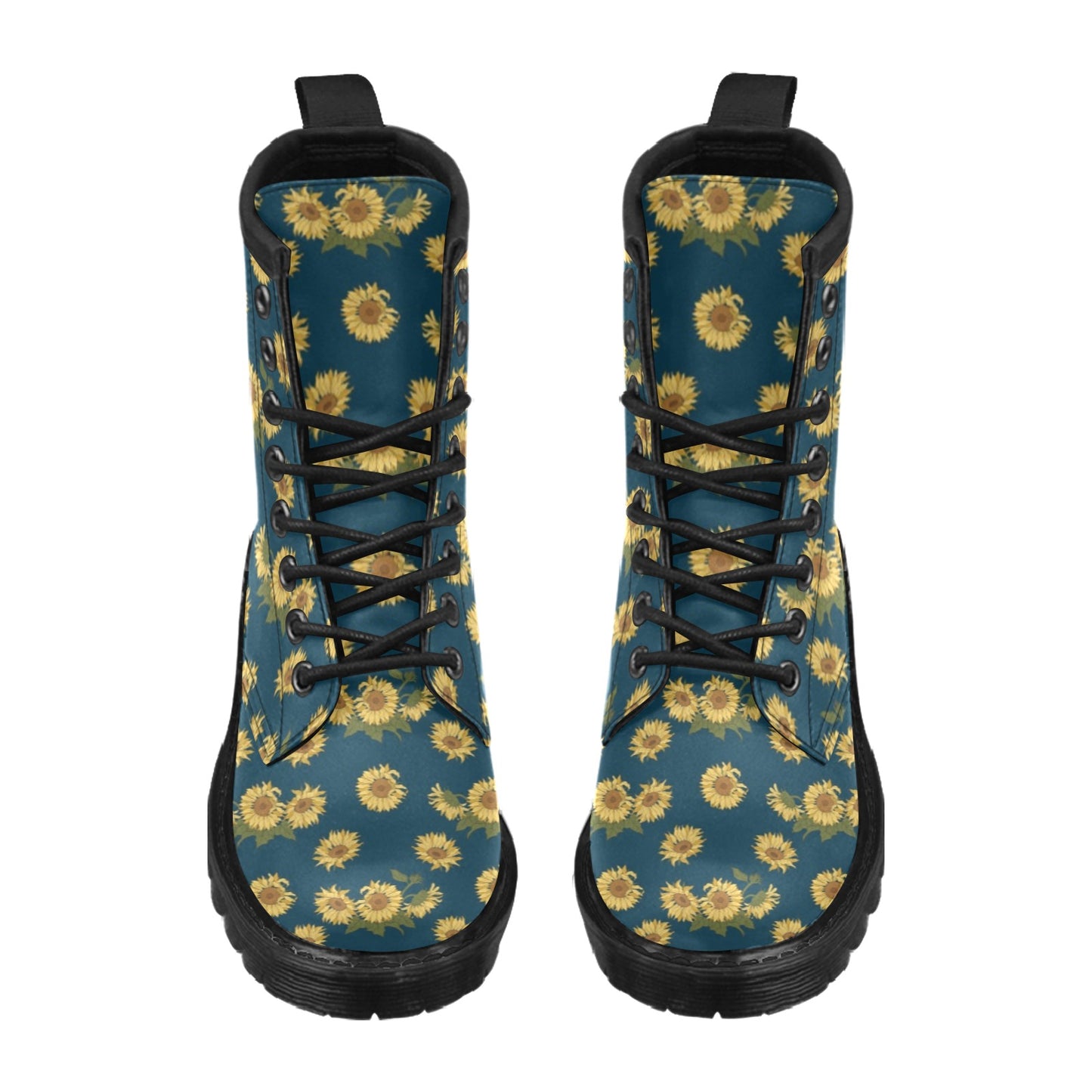 Sunflower Print Design LKS305 Women's Boots