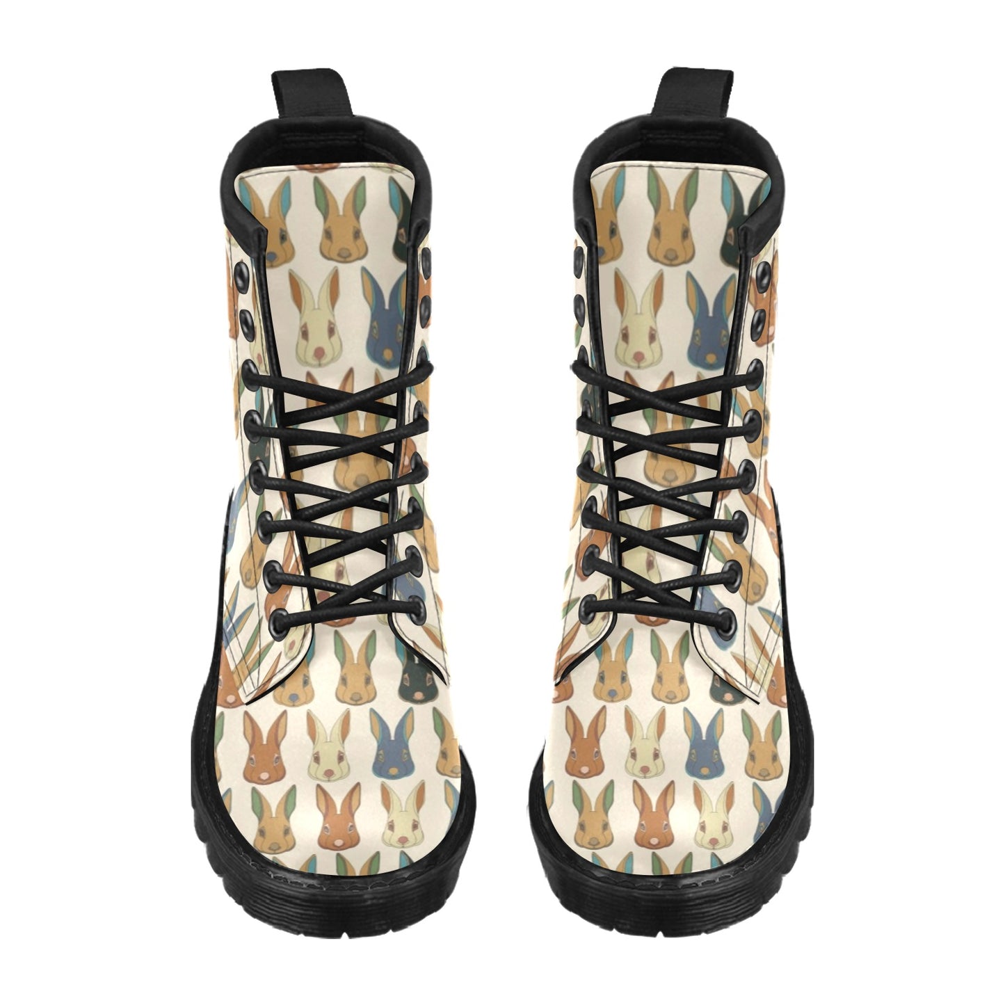 Rabbit Pattern Print Design RB04 Women's Boots