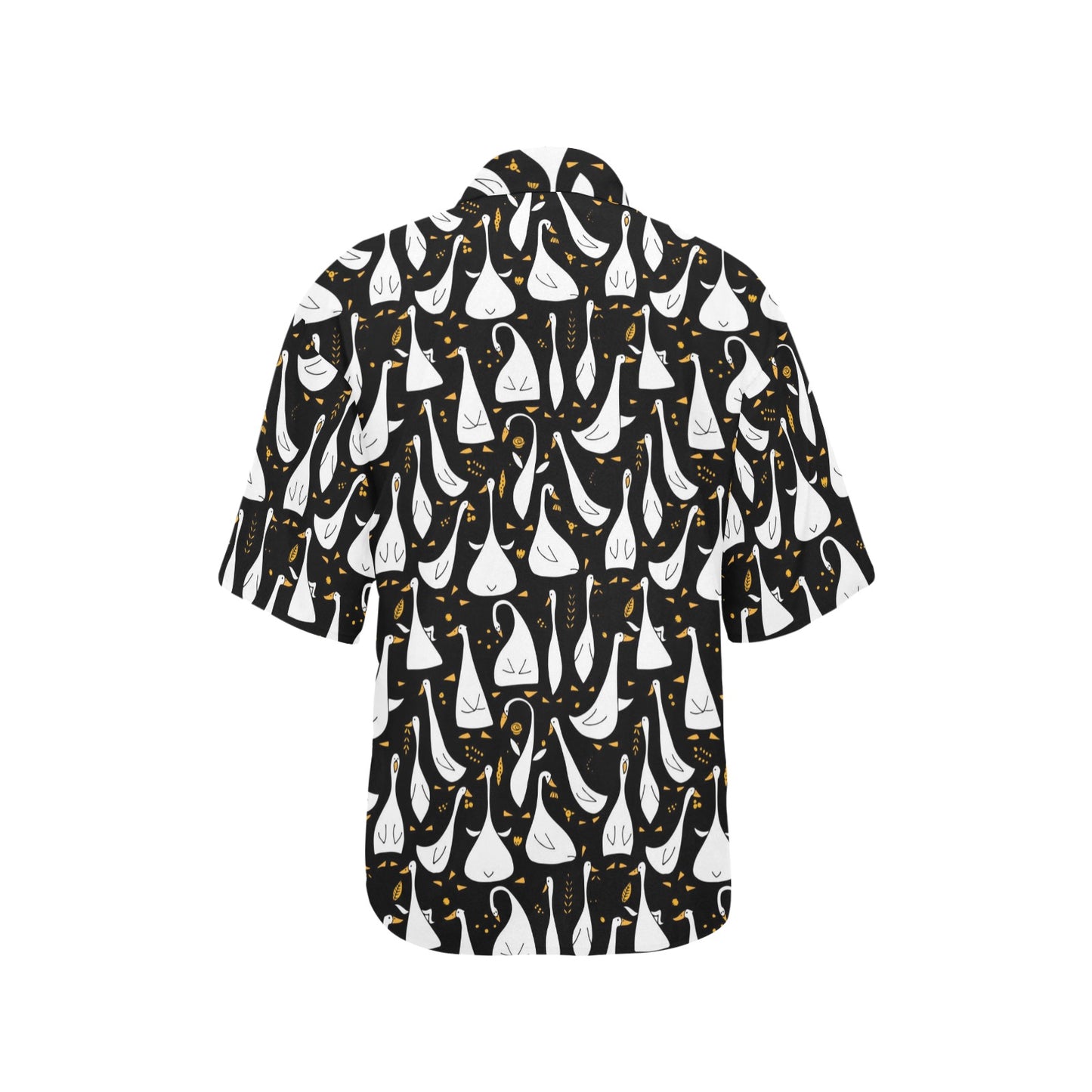 Goose Print Design LKS401 Women's Hawaiian Shirt