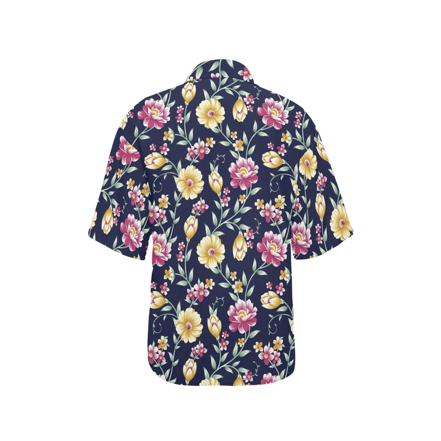 Gerberas Pattern Print Design GB03 Women's Hawaiian Shirt