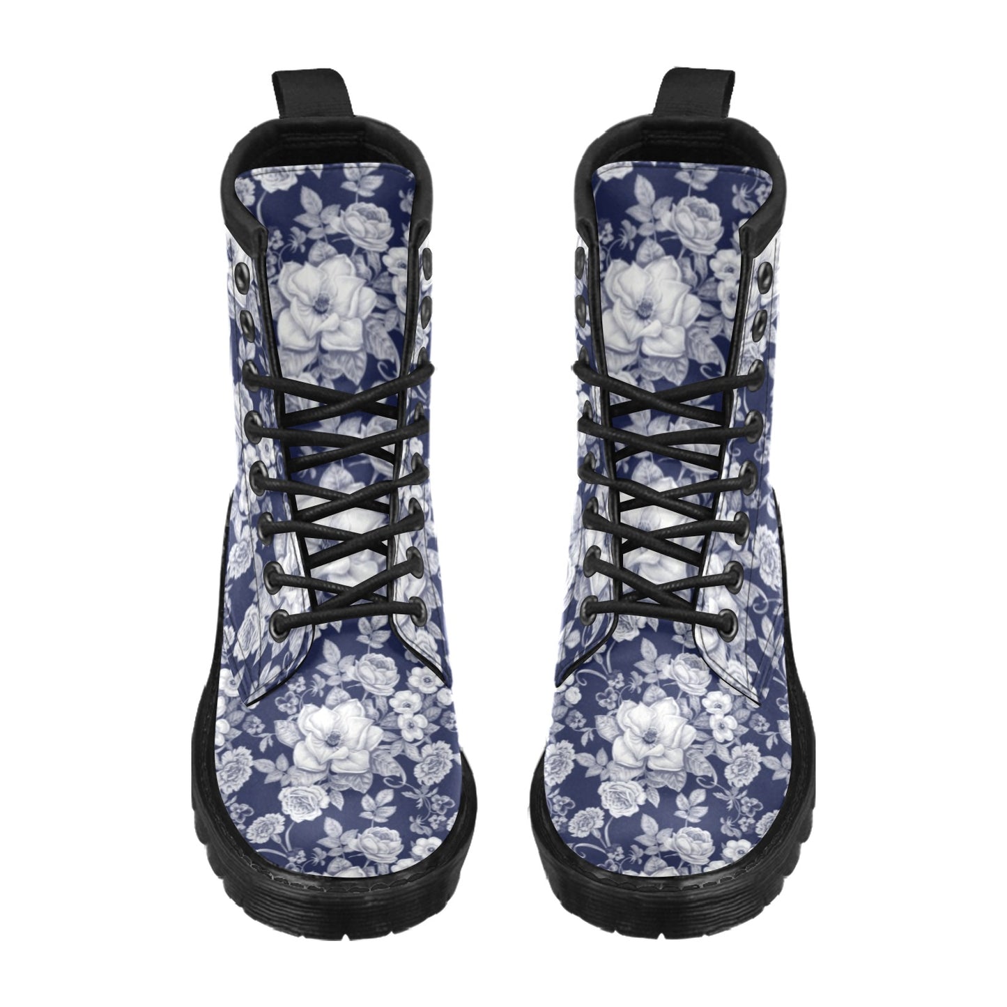 Floral Infrared Pattern Women's Boots