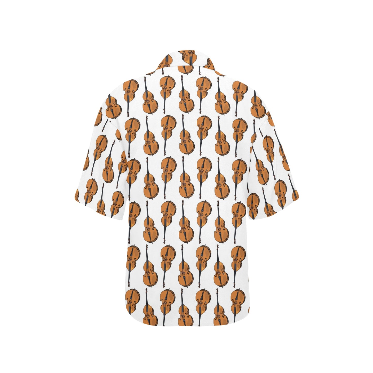 Cello Print Design LKS403 Women's Hawaiian Shirt