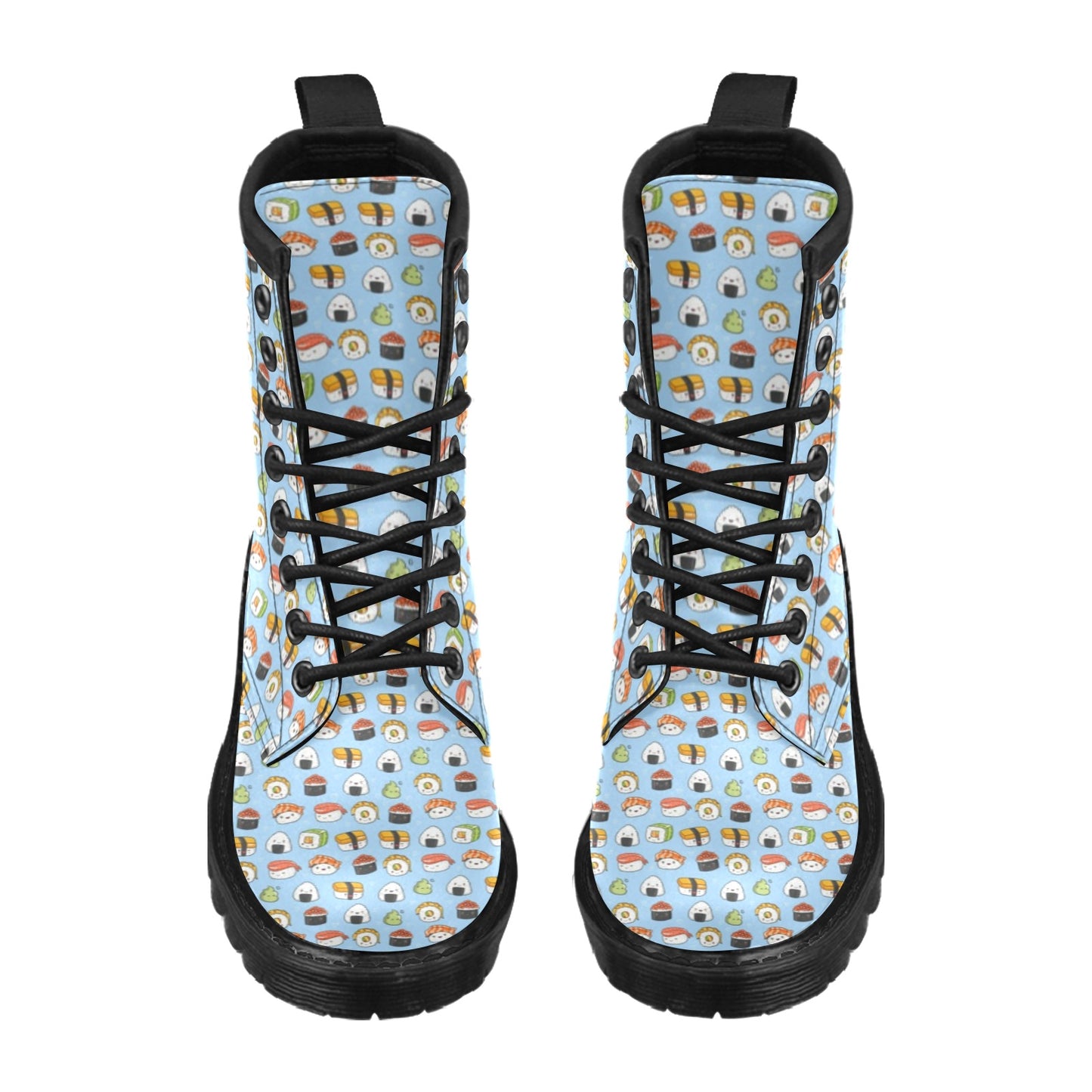 Sushi Cartoon Design Women's Boots