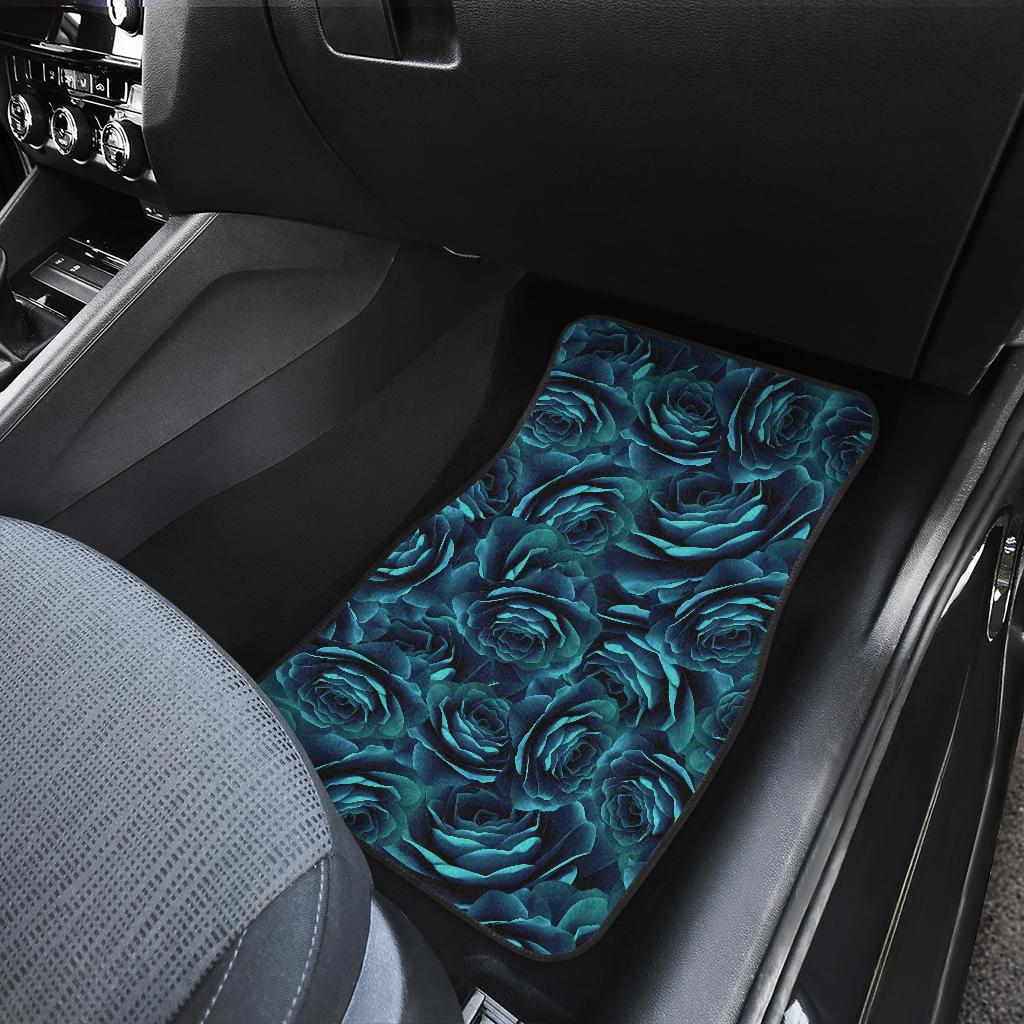 Camellia Pattern Print Design CM04 Car Floor Mats-JorJune