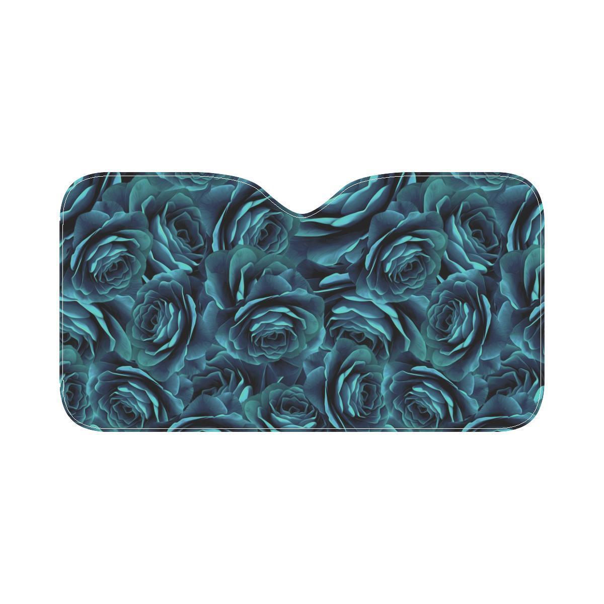 Camellia Pattern Print Design CM04 Car Sun Shade-JorJune