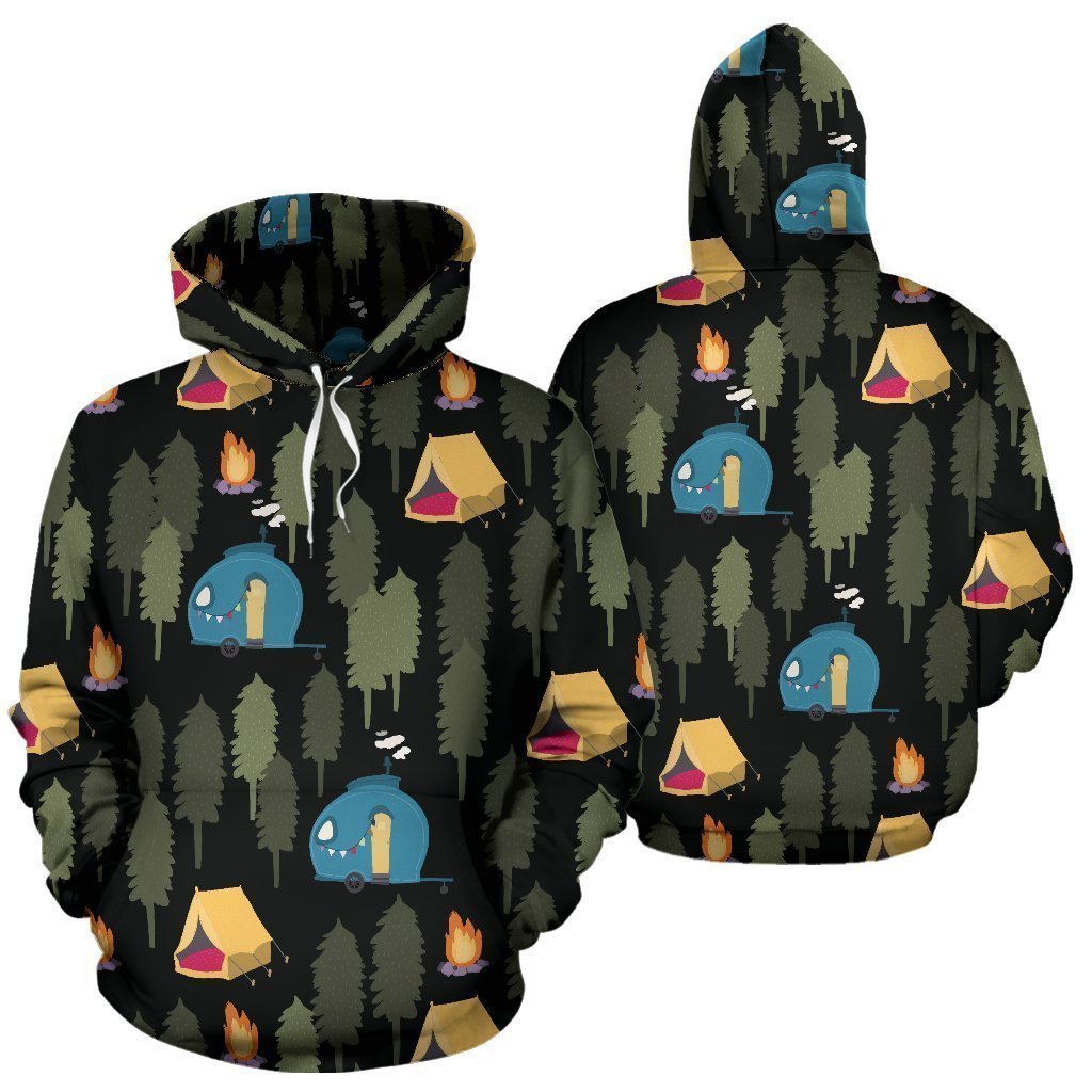 Camper Camping Pullover Hoodie