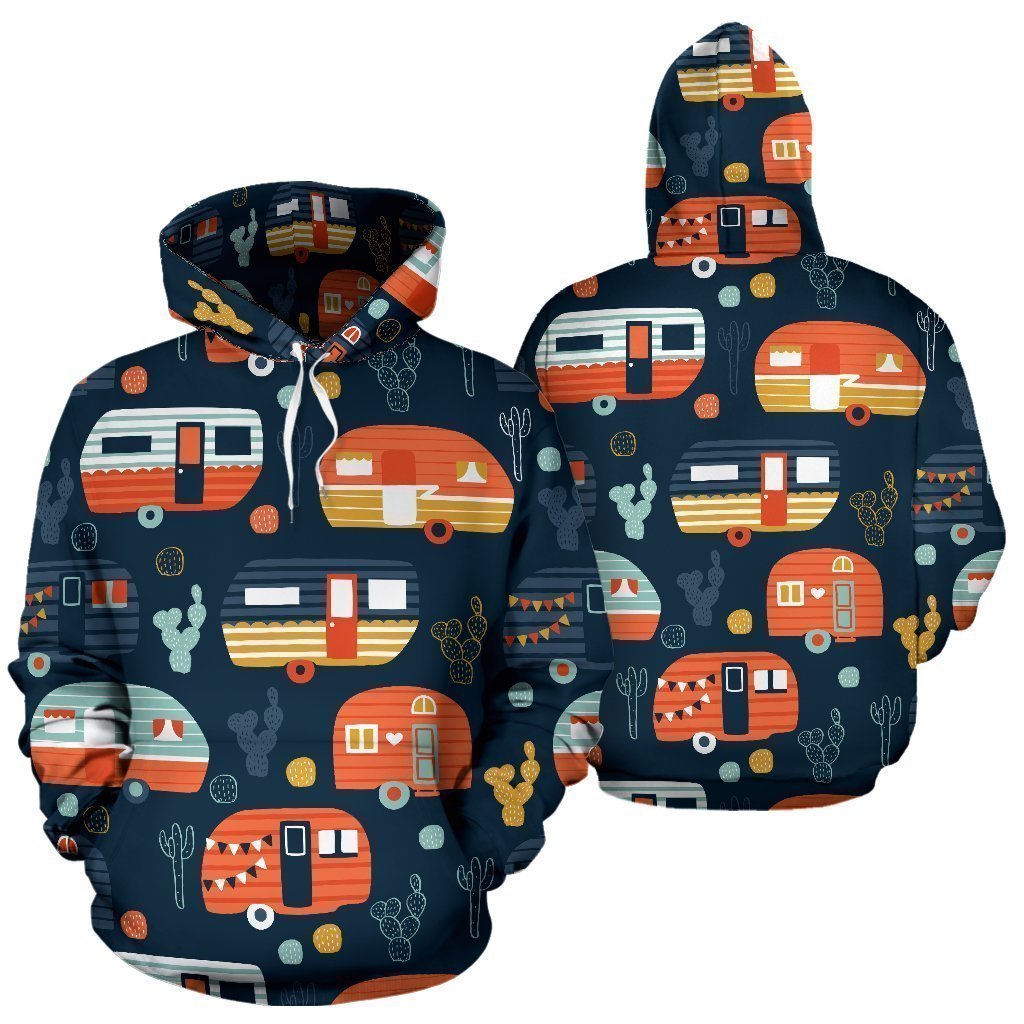 Camper Camping Pullover Hoodie