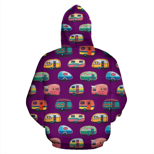Camper Purple Pullover Hoodie