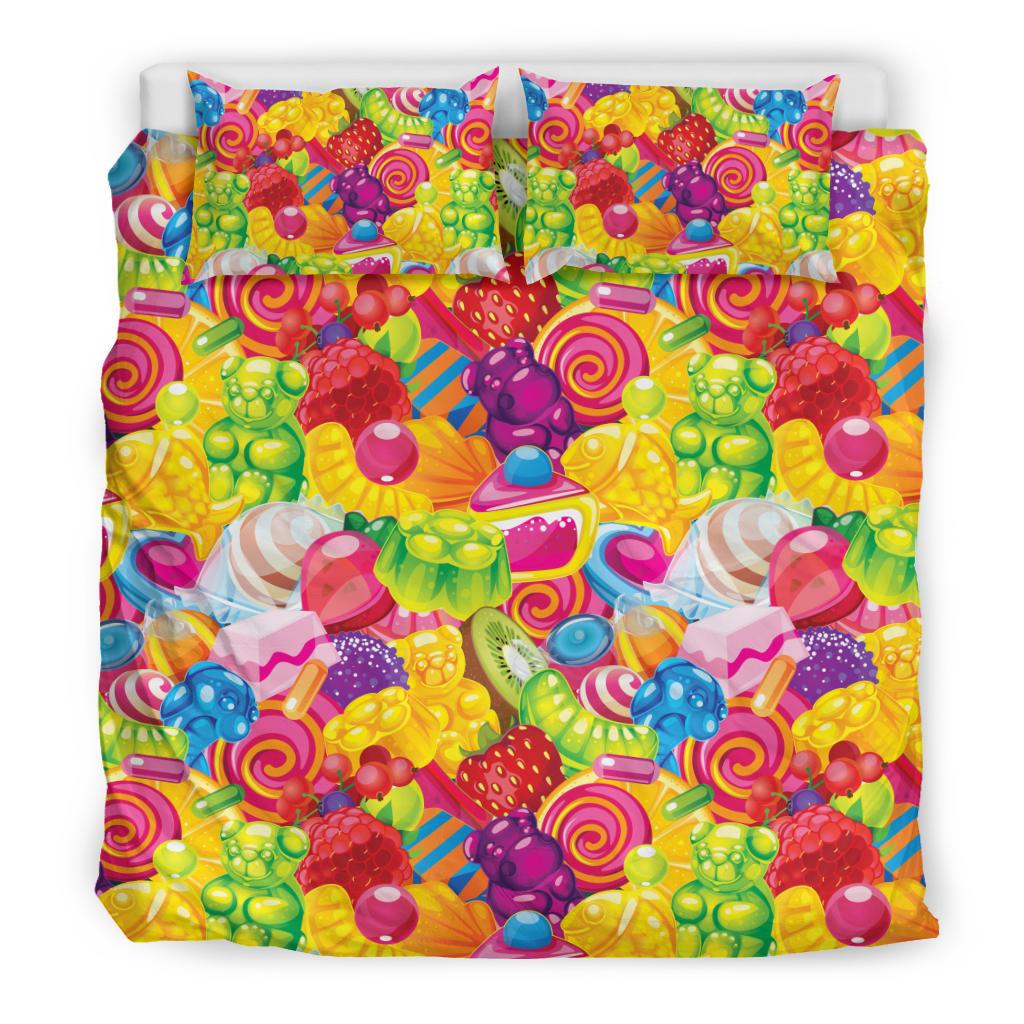 Candy Pattern Print Design CA01 Duvet Cover Bedding Set-JORJUNE.COM