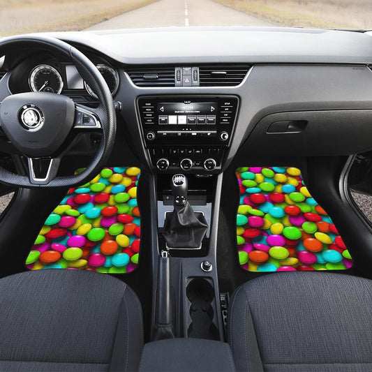 Candy Pattern Print Design CA03 Car Floor Mats-JorJune