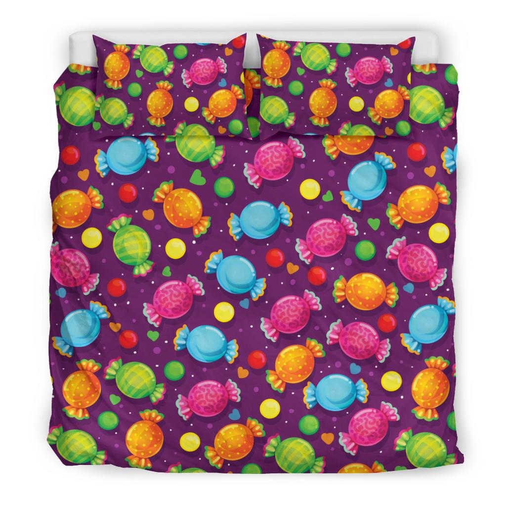 Candy Pattern Print Design CA05 Duvet Cover Bedding Set-JORJUNE.COM