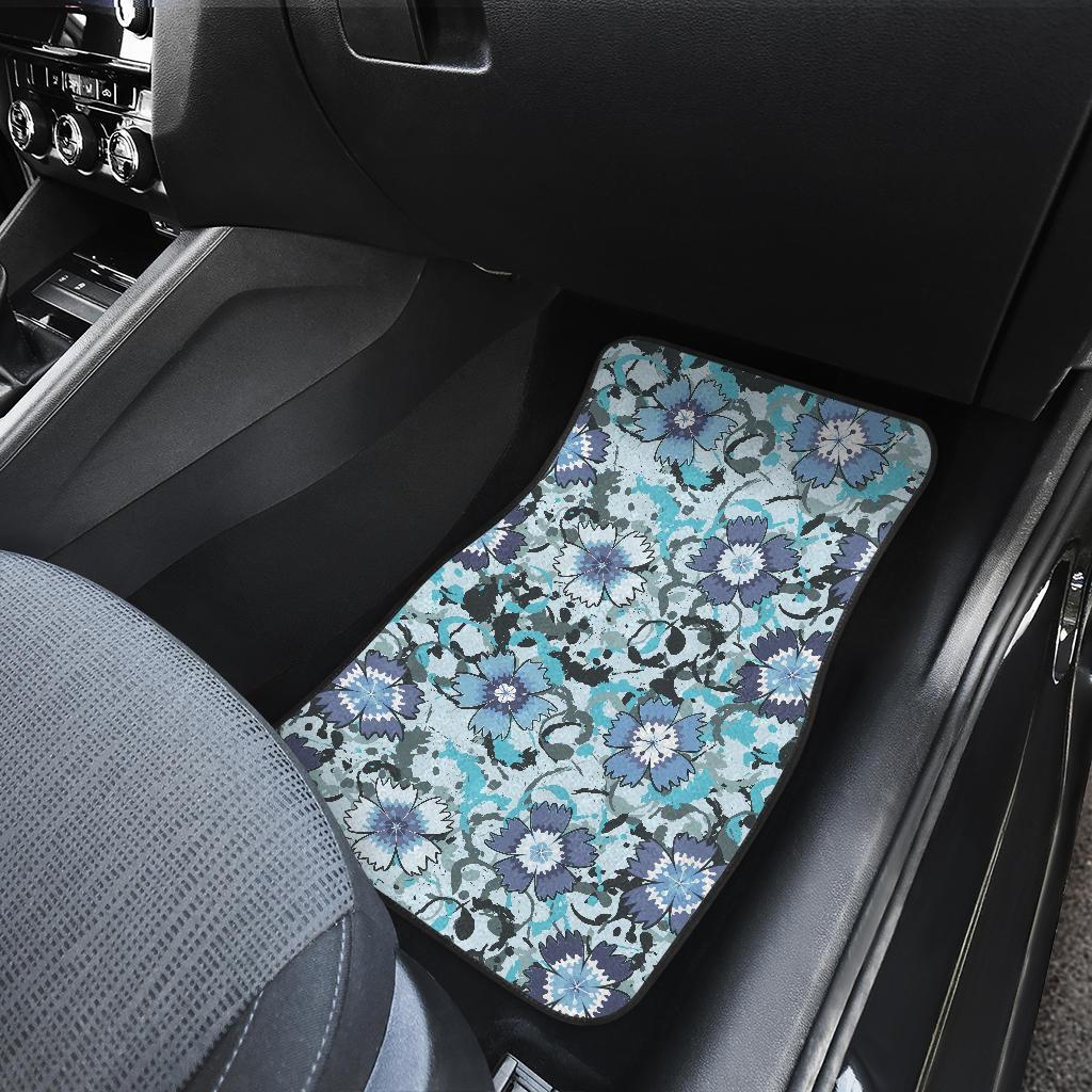 Carnations Pattern Print Design CN04 Car Floor Mats-JorJune