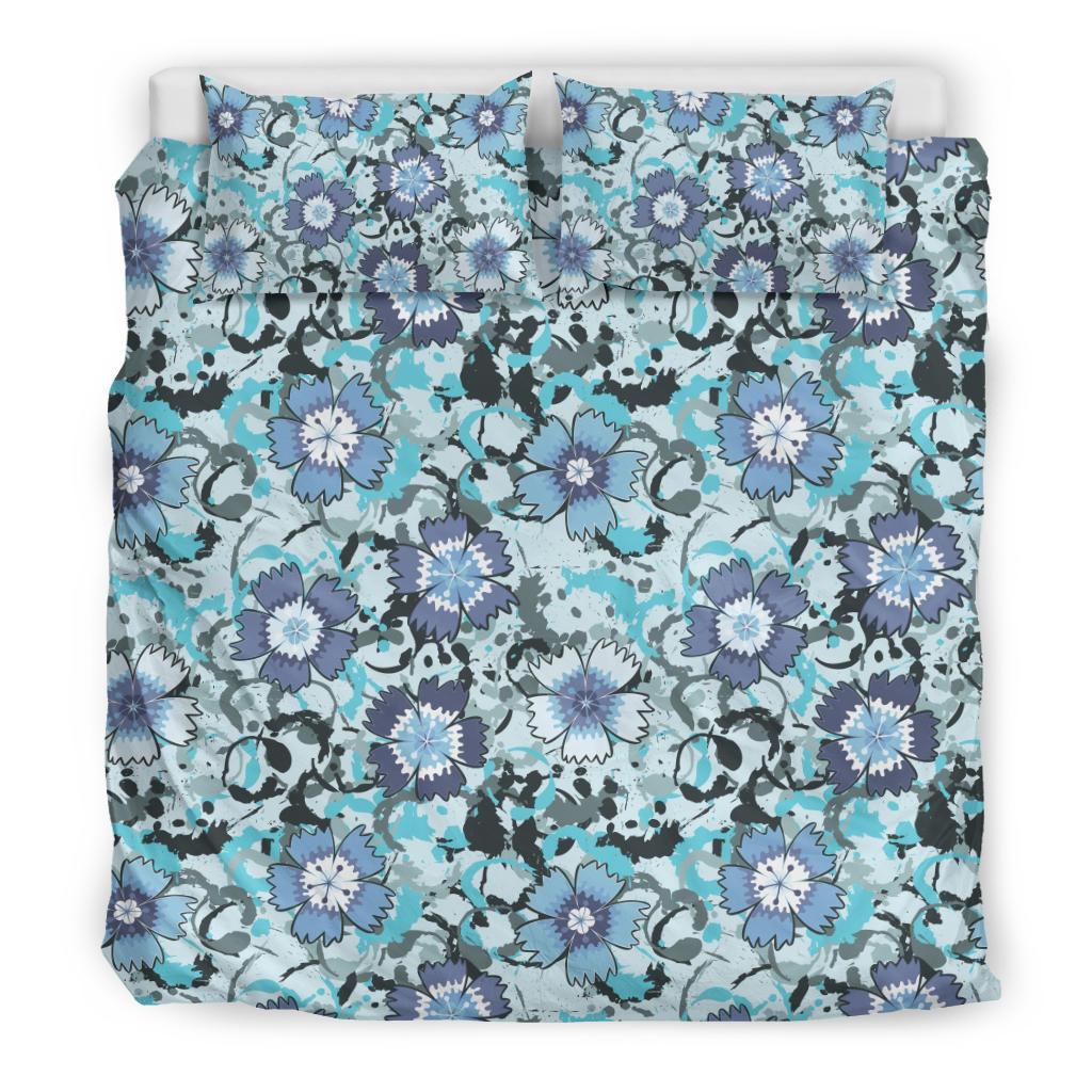 Carnations Pattern Print Design CN04 Duvet Cover Bedding Set-JORJUNE.COM